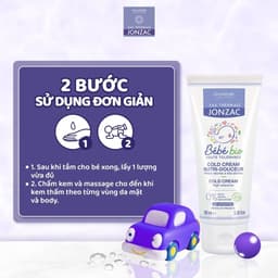 Thumbnail Kem Dưỡng Ẩm Hữu cơ JONZAC dành cho bé từ sơ sinh 100ml 4