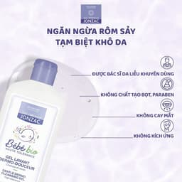 Thumbnail Combo Gel Tắm Gội Hữu Cơ 500Ml và Dung dịch vệ sinh chống hăm tã hữu cơ dành cho bé sơ sinh (500Ml-1L) 3