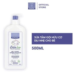 Thumbnail Combo Gel Tắm Gội Hữu Cơ 500Ml và Dung dịch vệ sinh chống hăm tã hữu cơ dành cho bé sơ sinh (500Ml-1L) 2