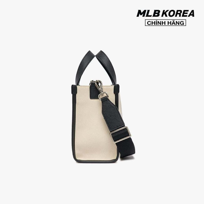 Ảnh MLB - Túi tote nữ phom chữ nhật Varsity Canvas Mini 3AORS083N-50CRD 3