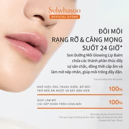 Thumbnail Son Dưỡng Làm Mờ Nếp Nhăn Môi Sulwhasoo Glowing Lip Balm 3G 3