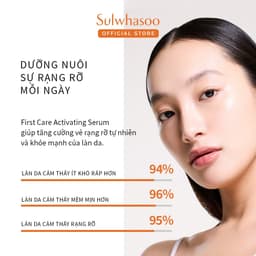 Thumbnail Tinh Chất Dưỡng Đầu Tiên Kích Hoạt Căng Mướt Sulwhasoo First Care Activating Serum 30ml 2