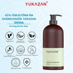 Thumbnail Sữa Tắm Dưỡng Ẩm Kháng Khuẩn Yukazan Hương Nước Hoa 1000ml 1
