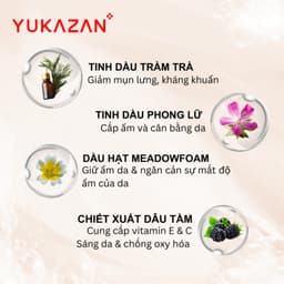 Thumbnail Sữa Tắm Dưỡng Ẩm Kháng Khuẩn Yukazan Hương Nước Hoa 1000ml 4