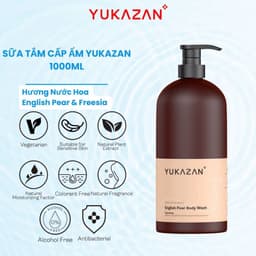 Thumbnail Sữa Tắm Cấp Ẩm Yukazan Hương Nước Hoa English Pear & Freesia 1000ml 1
