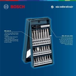 Thumbnail Bộ mũi tua vít đa năng Bosch 25 món (xanh dương) 3