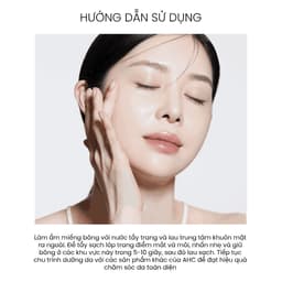 Thumbnail Sữa Rửa Mặt AHC Dịu Nhẹ PREP + RESET 150ML 4
