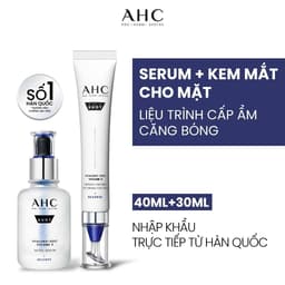 Thumbnail Bộ đôi Tinh chất Serum AHC (40ML) + Kem mắt cho mặt cấp ẩm căng bóng mờ nếp nhăn AHC(30ML) PROSHOT HYALURO-DEEP VOLUME 5 2
