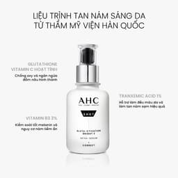 Thumbnail Tinh chất serum nâng cơ săn chắc/ cấp ẩm căng bóng/ mờ nám sáng da AHC 40ML 4