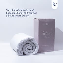 Thumbnail Chăn Mây Đông Ru9 Duvet, 100% từ thiên nhiên, Thông Thoáng & Mềm Mịn - Giúp Giấc Ngủ Ngon 4