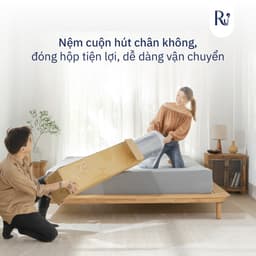 Thumbnail Nệm Cuộn Trải Sàn Cao Cấp (Foam Topper) Ru9 | Thoải Mái Mọi Nơi | Lớp Foam Nâng Đỡ | 7 Kích Thước 3