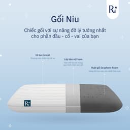 Thumbnail Gối Niu Cao Cấp Ru9 - Công Nghệ Đột Phá Graphene Foam | Chất Liệu Foam Mềm Mại 3