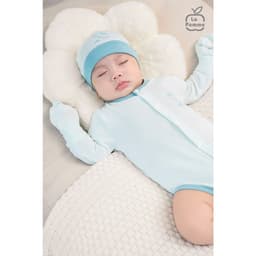 Thumbnail Body chip cộc tay La Pomme phối màu 3