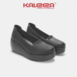 Thumbnail Kaleea - Giày Cao Gót Đế Xuồng Chất Da Mềm Đi Nhẹ, Êm Chân Cao 6cm - MO634 2