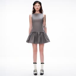 Thumbnail DOTTIE - Đầm sát nách nhún tùng - D0655 1
