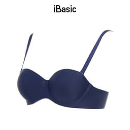 Thumbnail Áo ngực su iBasic có gọng không đường may mút vừa cup ngang phom đúc BRAW098 4