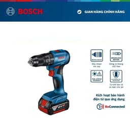 Thumbnail Máy khoan vặn vít pin GSB 185-LI (1 pin) - Tặng kèm 1 Bộ mũi khoan và vặn vít X-Line 34 món 1