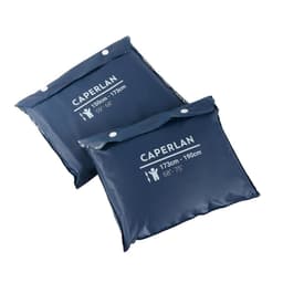 Thumbnail Áo mưa chui đầu câu cá bỏ túi DECATHLON màu xanh sẫm mã 8384509 3