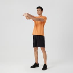 Thumbnail Quần short tập fitness 120 cho nam đen Decathlon DOMYOS mã 8547823 2