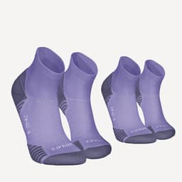 Thumbnail Gói 2 đôi tất chạy bộ cổ vừa Run 500 DECATHLON Kiprun 8810439 1