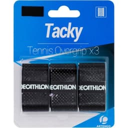 Thumbnail Dây quấn cán vợt tennis bám tay đen DECATHLON artengo mã 8373118 1
