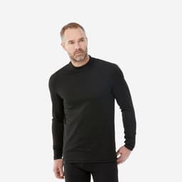 Thumbnail Áo giữ ấm giữ nhiệt thoáng khí DECATHLON Wedze BL500 đen 8759460 1