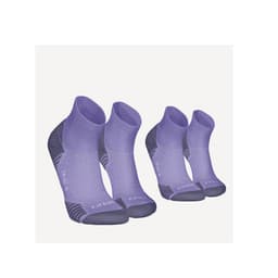 Thumbnail Gói 2 đôi tất chạy bộ cổ vừa Run 500 DECATHLON Kiprun 8810439 2
