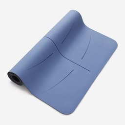 Thumbnail Thảm yoga 4 mm siêu bám DECATHLON Xanh dương nhạt 1