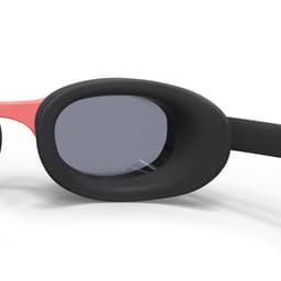 Thumbnail Kính bơi tròng kính tròng suốt xbase 100 cỡ l đen/cam DECATHLON NABAIJI mã 8797651 4