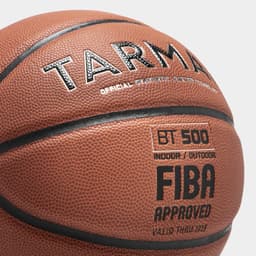 Thumbnail Quả bóng rổ cỡ 6 theo tiêu chuẩn fiba bt500 touch cam Decathlon TARMAK mã 8648079 4