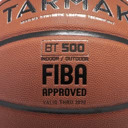 Thumbnail Quả bóng rổ cỡ 6 theo tiêu chuẩn fiba bt500 touch cam Decathlon TARMAK mã 8648079 3