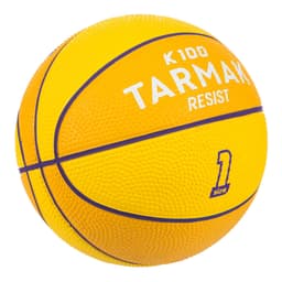 Thumbnail Quả bóng rổ trẻ em cao su cỡ 1 k100 vàng Decathlon TARMAK mã 8616153 1