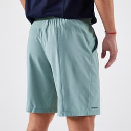 Thumbnail Quần short tennis, pickleball nam thoáng khí - Dry xanh lá xám Decathlon ARTENGO mã 8857306 1
