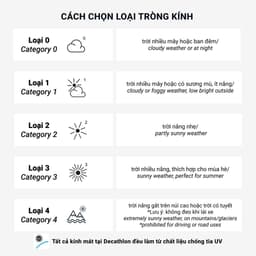 Thumbnail Kính mát hiking chống tia uv mh100 cho người lớn DECATHLON QUECHUA mã 8738921 3