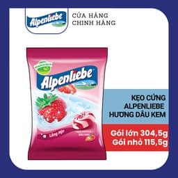 Thumbnail Kẹo cứng, kẹo mềm Alpenliebe, Golia dạng gói nhiều hương vị nổi bật hương Xoài muối ớt, hương Caramen, Dâu Sữa, Bạc Hà 2