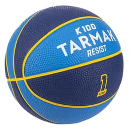 Thumbnail Quả bóng rổ trẻ em cao su cỡ 1 k100 xanh dương Decathlon TARMAK mã 8616154 1