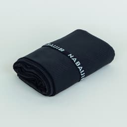 Thumbnail Khăn tắm microfibre cỡ xl 110 x 175 cm sọc đen/xám DECATHLON NABAIJI mã 8797424 1