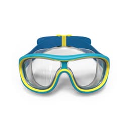 Thumbnail Kính bơi tròng kính trong suốt cỡ s swimdow 100 v2 xanh dương Decathlon NABAIJI mã 8854144 2