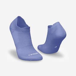 Thumbnail Set 2 đôi tất chạy bộ DECATHLON RUN500 MÀU HOA CÀ 1