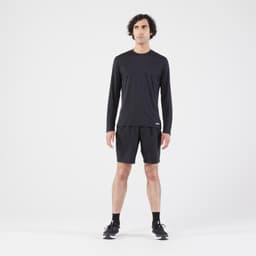 Thumbnail Áo thun chạy bộ nam chống tia UV Run Dry 500 đen Decathlon KIPRUN 8817439 4