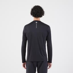 Thumbnail Áo thun chạy bộ nam chống tia UV Run Dry 500 đen Decathlon KIPRUN 8817439 2