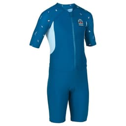 Thumbnail Đồ bơi liền thân bé trai ngắn tay 100 xanh dương DECATHLON NABAIJI mã 8772634 3