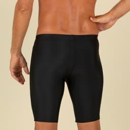 Thumbnail Quần bơi jammer cơ bản 100 cho nam đen DECATHLON NABAIJI mã 8756984 4