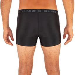 Thumbnail Quần boxer 500 cho nam DECATHLON olaian đen 4