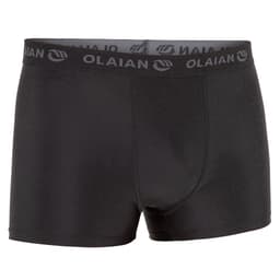 Thumbnail Quần boxer 500 cho nam DECATHLON olaian đen 1