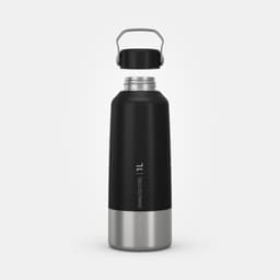Thumbnail Bình nước thép không gỉ mh100 DECATHLON 1 lít đen mã 8612479 2