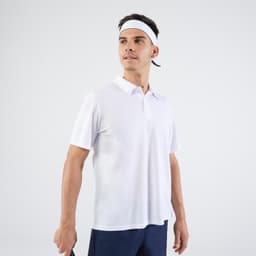 Thumbnail Áo thun polo chơi tennis, cầu lông, bóng bàn, pickleball dry 100 DECATHLON cho nam 4