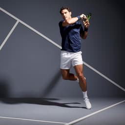 Thumbnail Áo thun polo chơi tennis, cầu lông, bóng bàn, pickleball dry 100 DECATHLON cho nam 1