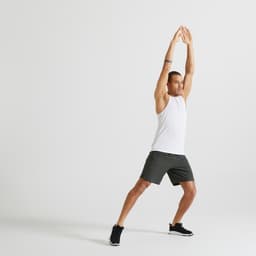 Thumbnail Áo thun tank top không tay tập gym fitness DECATHLON DOMYOS cho nam mã 8586847 1