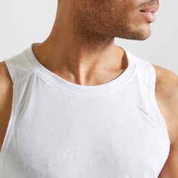Thumbnail Áo thun tank top không tay tập gym fitness DECATHLON DOMYOS cho nam mã 8586847 4